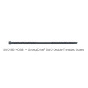 6-1/4-Inch T30 Black Strong-Drive SWD Double-Threaded Screws 50-Count