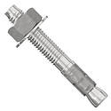 1/2 X 3-3/4-Inch Stainless Steel 2 Wedge Anchor, 25-Pack