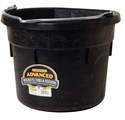 18-Quart Rubber Flat Back Bucket
