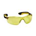 Flat Temple Safety Eyewear With Amber Lens