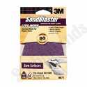 80-Grit Sandblaster Hook & Loop Mouse Bare Surface Sandpaper Sheet