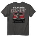Charcoal Ram Country Usa T-Shirt, Size Extra-Large