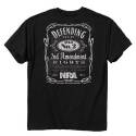 Black Nra Old No. 2 T-Shirt, Size 2Extra-Large