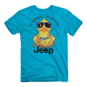 Blue Jeep Muddy Duck Short Sleeve Men's T Shirt, S