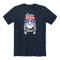 Navy Willy Nelson Collection Feelin Good Short Sleeve Men's T Shirt, S