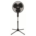 16-Inch Black Oscillating Pedestal Fan