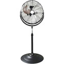 18-Inch Black Oscillating High Velocity Stand Fan