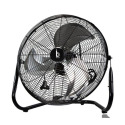 9-Inch Black Metal High Velocity Floor Fan