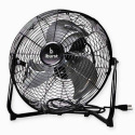 14-Inch Black Metal High Velocity Floor Fan
