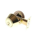 Polished Brass Double Cylinder Deadbolt