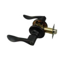Elite Security Lever Lockset Key Entry Oil Rubbed Bronze
