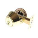 Elite Security Single Deadbolt Lock Polished Brass