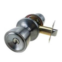 Elite Security Keyed Entry Lockset Satin Nickel