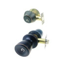 Elite Security Keyed Entry Deadlock Combo Single Cylinder Deadbolt In Oil Rubbed Bronze