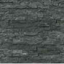 6-Inch X 24-Inch Glacial Black Stone Tile