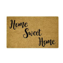 18-Inch X 30-Inch Black Home Sweet Home Coir Door Mat