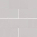 3-Inch X 6-Inch Gray Glossy Subway Tile, Each