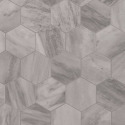 Eden Bardiglio Porcelain Matte Hexagon Mosaic Tile 3-Inch x 3-Inch