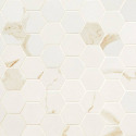 Eden Calcatta Matte Hexagon Porcelain Tile 2-Inch x 2-Inch
