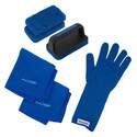 Seasoning Kit, Heat Resistant Glove, Scrubber, 2 Replacement Scrubber Pads, Micrifiber Cloths