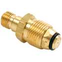 1/4-Inch Brass Male Pipe Thread X Restricted Flow Soft Nose P.o.l. Cyclinder Adapter  