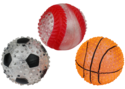 3-Inch Doglucent TPR Sport Ball Dog Toy, Assorted