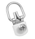 Small Zinc ReadScrew D-Ring Hanger, 3-Pack