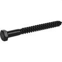 Deck Plus® 3/8"-20 x 4-Inch Black Coated Lag Screw 25-Pack