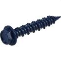 Power Pro Blue Hex Washer Head Concrete Screw Anchor, Outdoor, 5-Pack, 3/16 x 1-1/4"