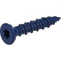 3/16 x 1-1/4-Inch Blue Power Pro Flat-Head Concrete Screw Anchor 5-Piece