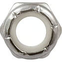 C-Pak-Nylon Stop Nuts United States Standard Stainless Steel 5/16-Inch -18, Box Of 50