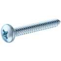 Hillman 8 X 7/8-Inch Pan Head Phillips Sheet Metal Screws - 100-Pack Zinc Plated