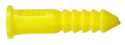 4-6-8 x 7/8-Inch Ribbed Plastic Anchor 100-Pack