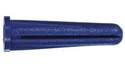 6-8 x 3/4-Inch Blue Conical Plastic Anchor 100-Pack