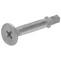 12-24 x 2-Inch 1000-Hour Flat Head Phillips Self-Drilling Screw With Wing 25-Pack