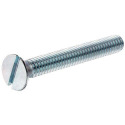 Stove Bolt Flat Head Phillips With Nut, 10-Pack, #6-32 x 3/4"
