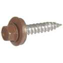 #10 x 1-Inch Brown Self-Piercing Sheeter Screw 1-Pound