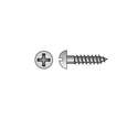 Brass Round Head Phillips Wood Screw , 100-Pack, #10 x 1-1/2"