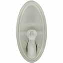 Satin Nickel Oval High And Mighty Metal Hook