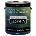 Sutherlands Legacy Exterior Flat White 1-Gallon