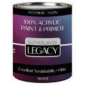 Sutherlands Legacy Interior Satin White 1-Quart