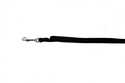 5/8-Inch X 6-Foot Black Nylon Single Layer Dog Leash