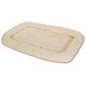 29-Inch Cream Fleece Medium Dog Bed