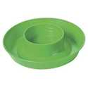 1-Quart Lime Green Screw-On Poultry Waterer Base
