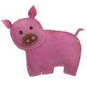 Country Tails Peggy Pig Dog Toy