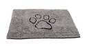 Grey 35-Inch X 26-Inch Large Dirty Dog Doormat