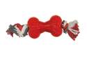 Ethical Products Play Strong Bone 5-1/2-Inch With Rope For Medium And Large Dogs