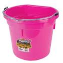 Hot Pink 20-Quart Flat Back Bucket