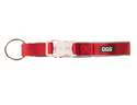 Large Red Comet Dog Collar