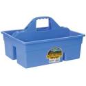 18 x 13-3/4 x 10-Inch Dura Tote Berry Blue Plastic Storage Tote Box Organizer